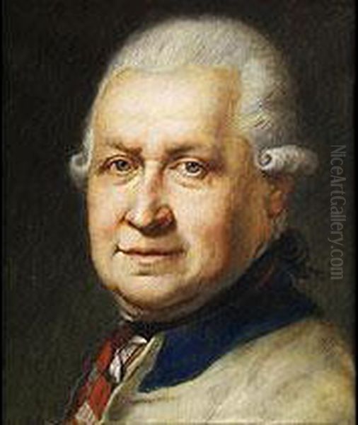 Portrait Des Barons Lodovico De Terzi Oil Painting by Johann Baptist the Elder Lampi