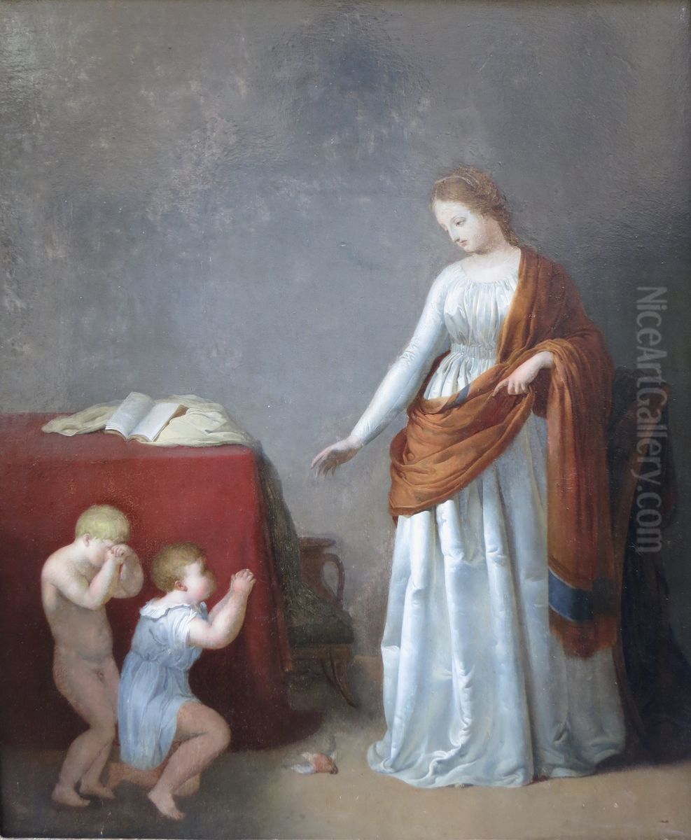 Le Pardon Oil Painting by Charles Paul Landon