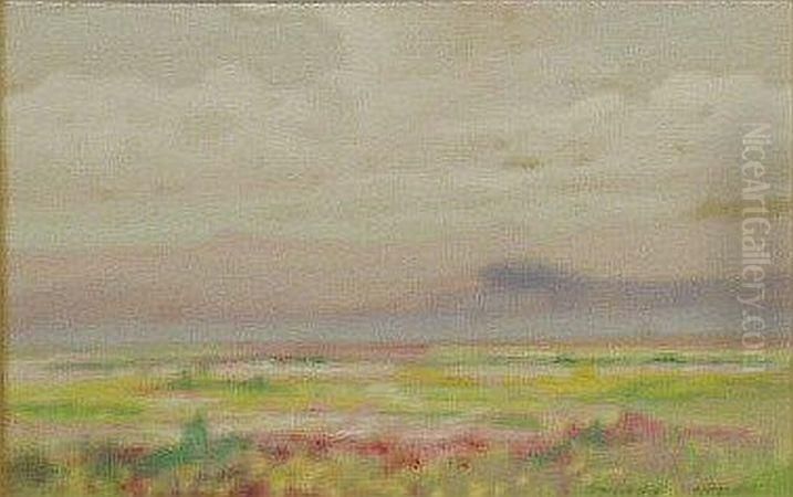 Western Landscape Oil Painting by Edward Langley