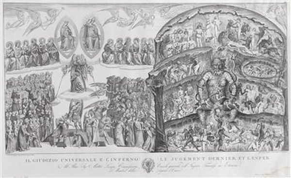 Pitture A Fresco Del Campo Santo Di Pisa Oil Painting by Lasinio, Carlo