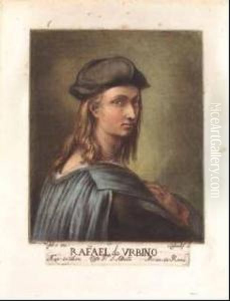 Autoritratti Di Eccellenti Pittori Oil Painting by Lasinio, Carlo