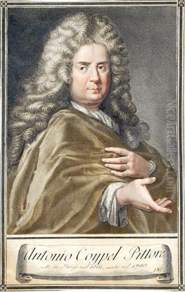 Portraits Of Artists Oil Painting by Lasinio, Carlo