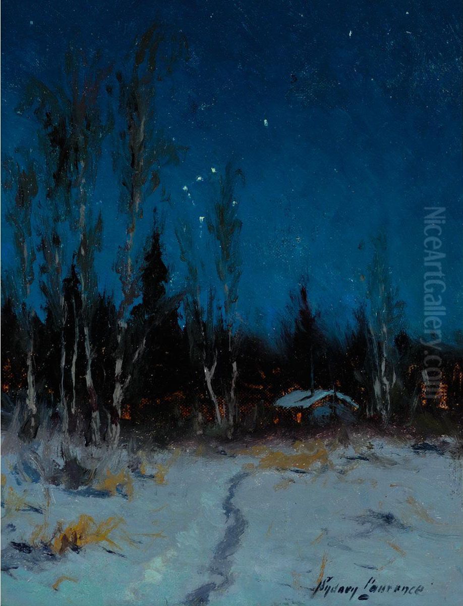 The Starlit Night Oil Painting by Sidney Laurence