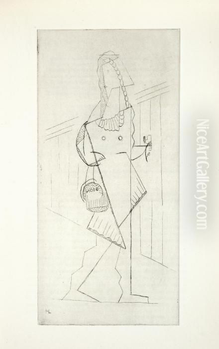 Les Pelican Oil Painting by Henri Laurens