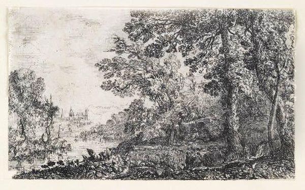 L'apparition Oil Painting by Claude Lorrain (Claude Gellee)