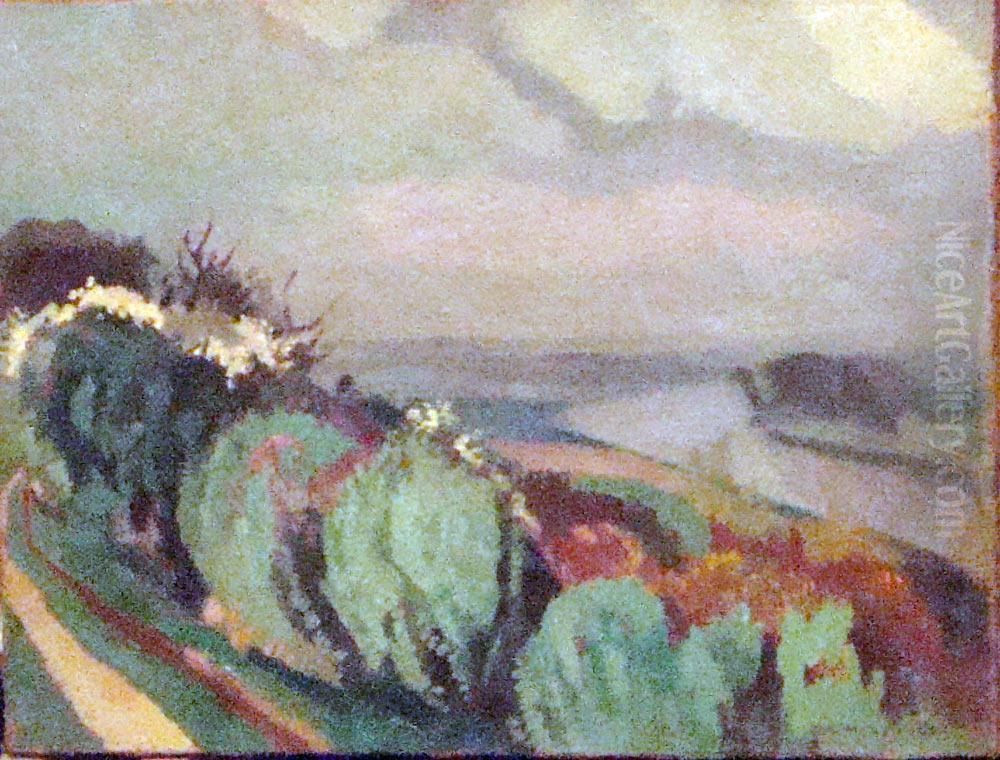 Le Bosquet Oil Painting by Alfred Marie Le Petit