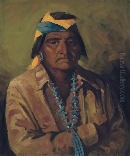 Rain-bow Oil Painting by Kathryn Woodman Leighton