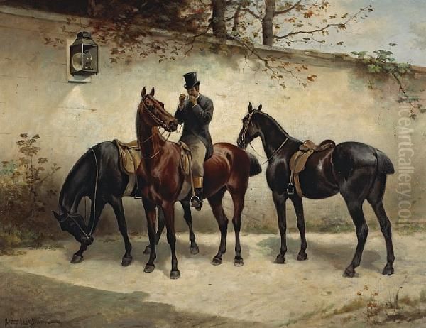 Out For A Ride Oil Painting by Scott Leighton