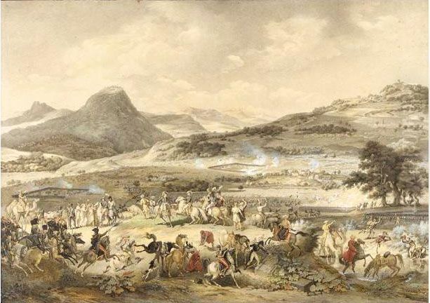 La Bataille Du Mont-thabor Oil Painting by Louis Fr., Baron Lejeune