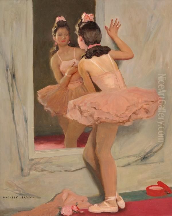 Baleriin Oil Painting by Auguste Leroux