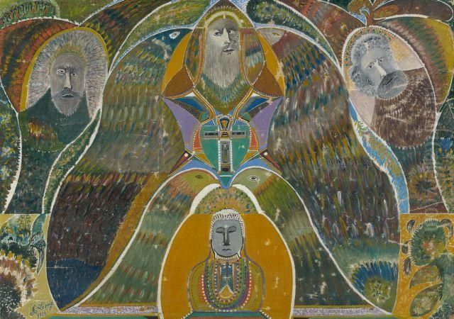 Sans Titre Oil Painting by Augustin Lesage