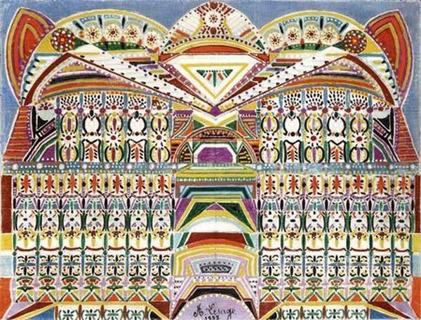 Sans Titre Oil Painting by Augustin Lesage