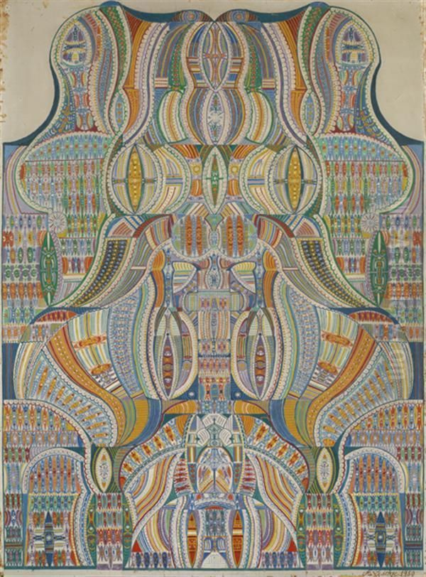 Sans Titre Oil Painting by Augustin Lesage