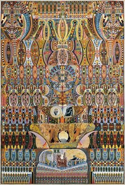 Composition Egyptienne Oil Painting by Augustin Lesage