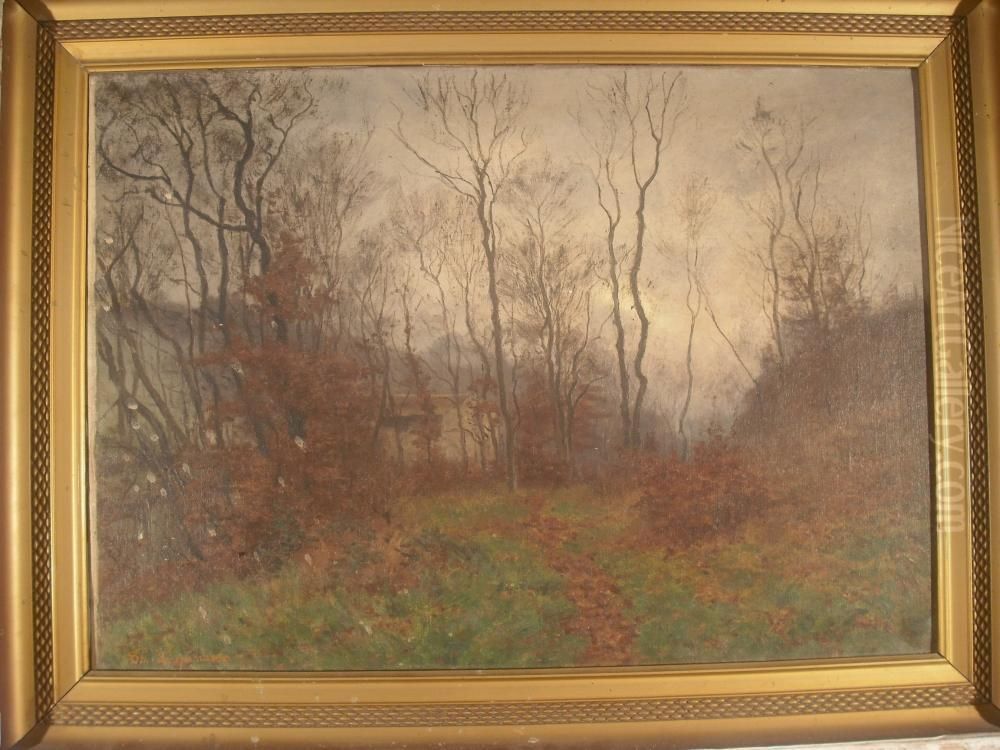 Sous-bois Oil Painting by Theodore Lespinasse