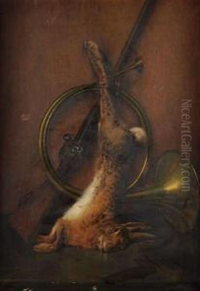 Nature Morte Oil Painting by Theodore Levigne