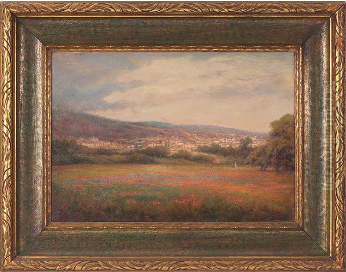 Santa Barbara Oil Painting by Mary Amanda Lewis