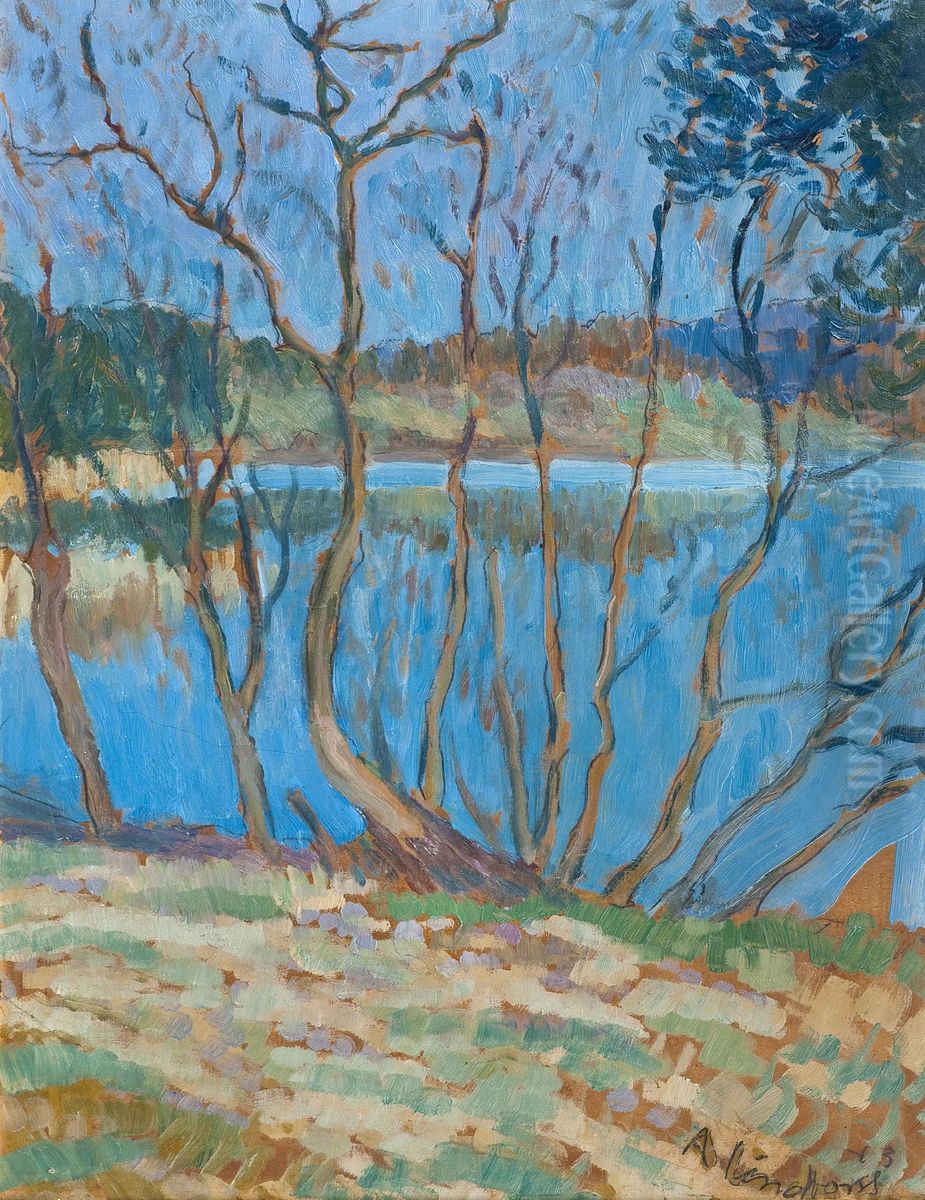 Kallavesi Oil Painting by Anton Lindforss