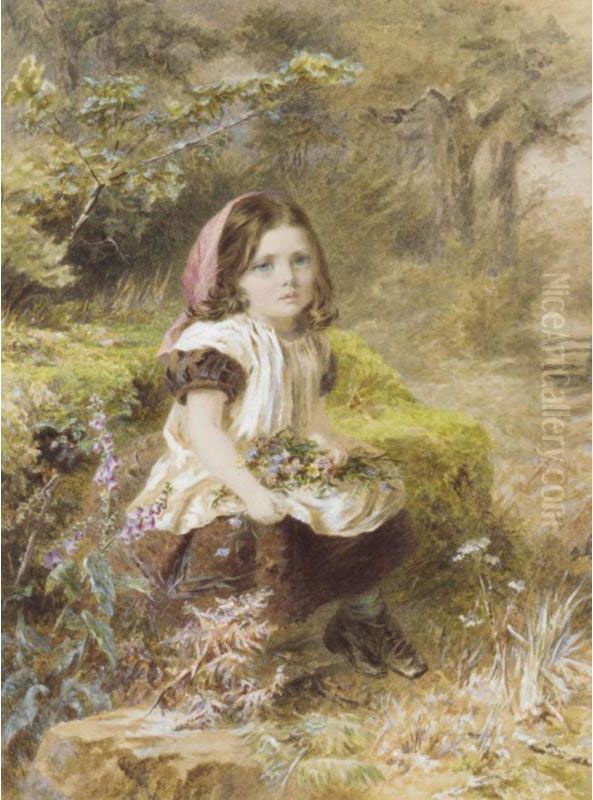 So Tired Oil Painting by Walter Little