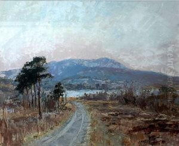 Thriepmuir Oil Painting by Nan C. Livingstone