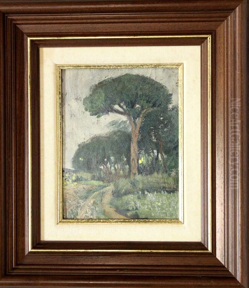Record De La Terra Mare Oil Painting by Joan Llimona y Bruguera