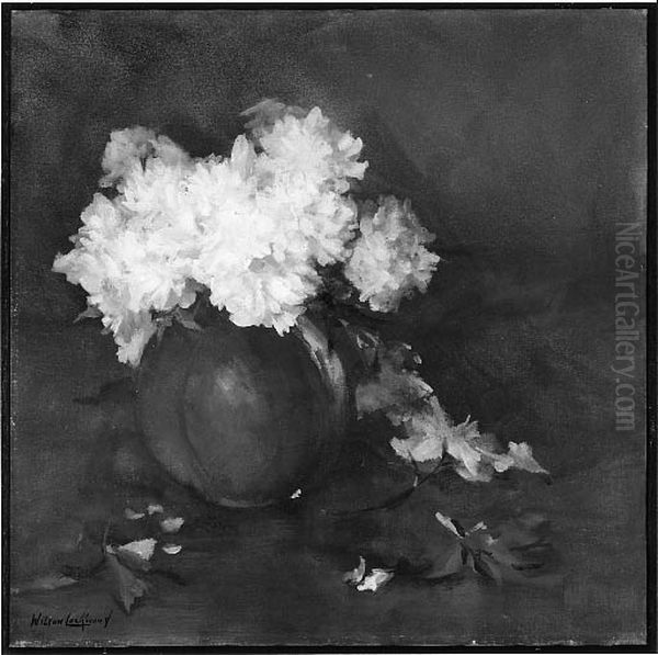 Peonies Oil Painting by Wilton Lockwood