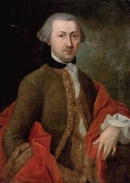 Portrait Eines Adeligen Herrn Oil Painting by Pieter Loen