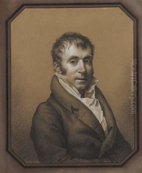 Portrait Dun Homme De Qualite Oil Painting by Henriette Lorimier