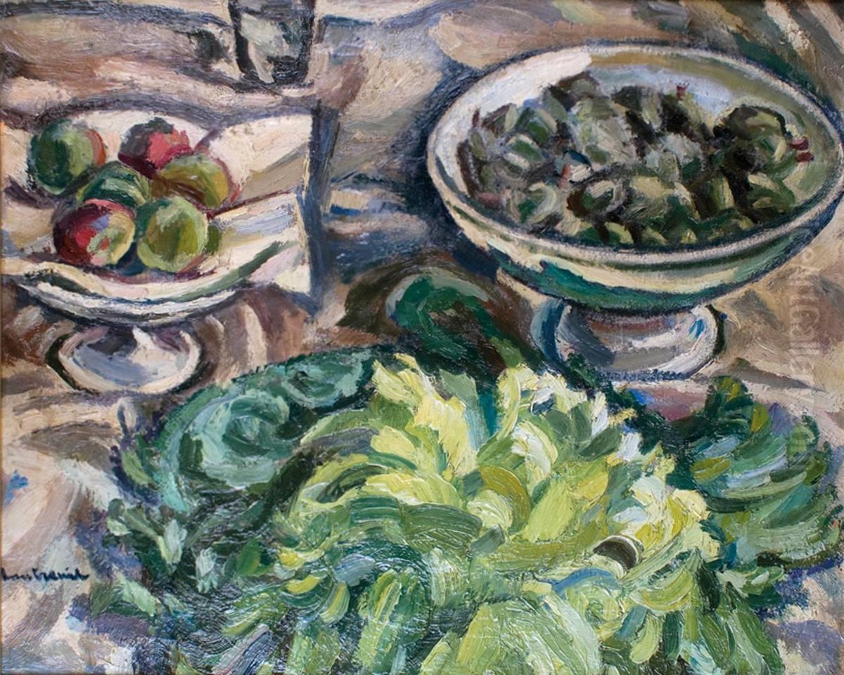 Nature Morte Oil Painting by Maurice Albert Loutreuil
