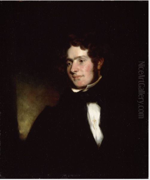 Self-portrait Oil Painting by Samuel Lover