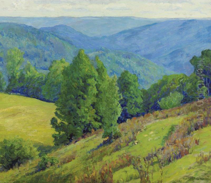 Overlook Oil Painting by Harriet Randall Lumis