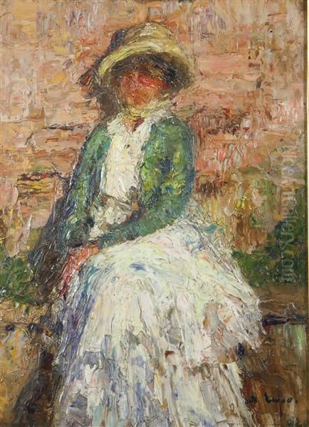 Figura Femminile Oil Painting by Alessandro Lupo