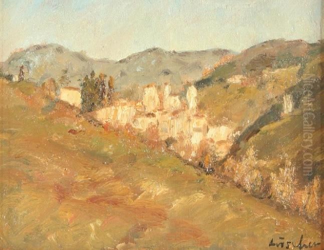 Im Tessin Oil Painting by Jean Jacques Luscher