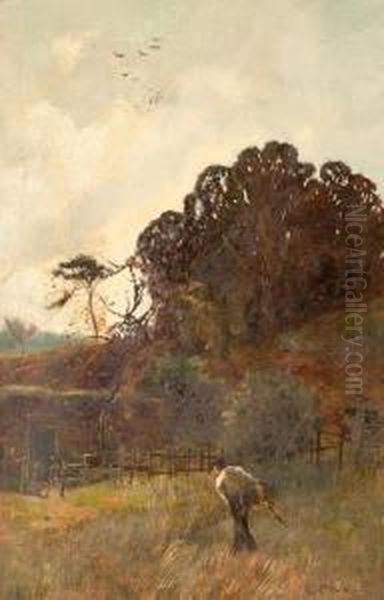 At Sunrise Oil Painting by William Macbride