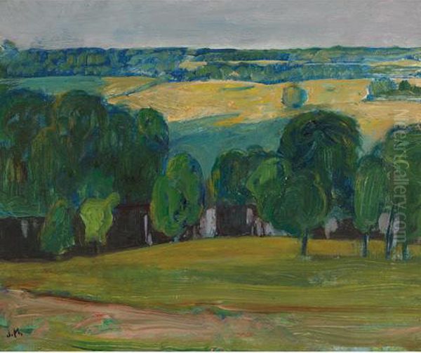 Evening Light, Gull River Oil Painting by James Edward Hervey MacDonald