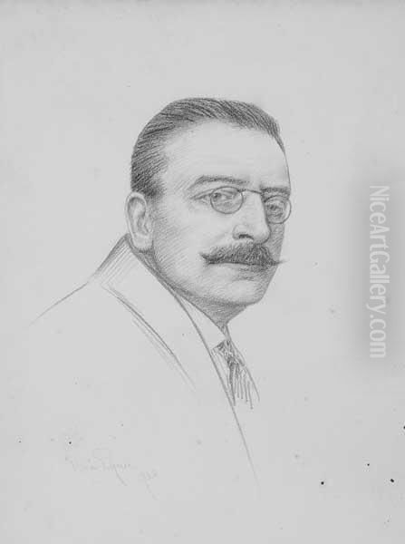 Arthur Griffiths Oil Painting by Darius J. MacEgan