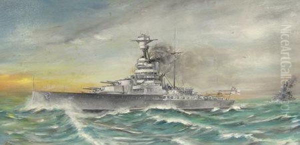 Resolution Oil Painting by Kenneth Mackenzie