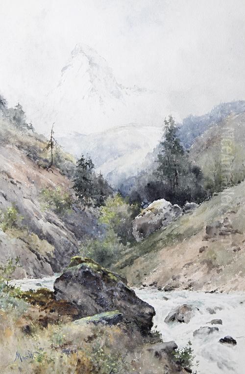 The Matterhorn Oil Painting by John MacWhirter