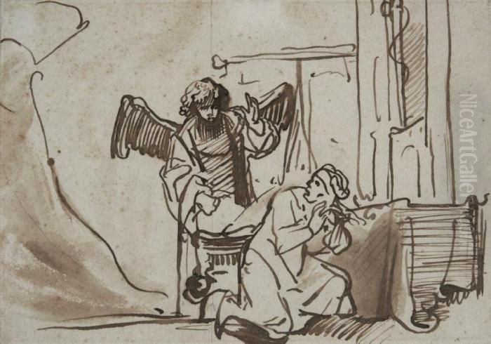 La Delivrance De Saint Pierre Oil Painting by Nicolaes Maes