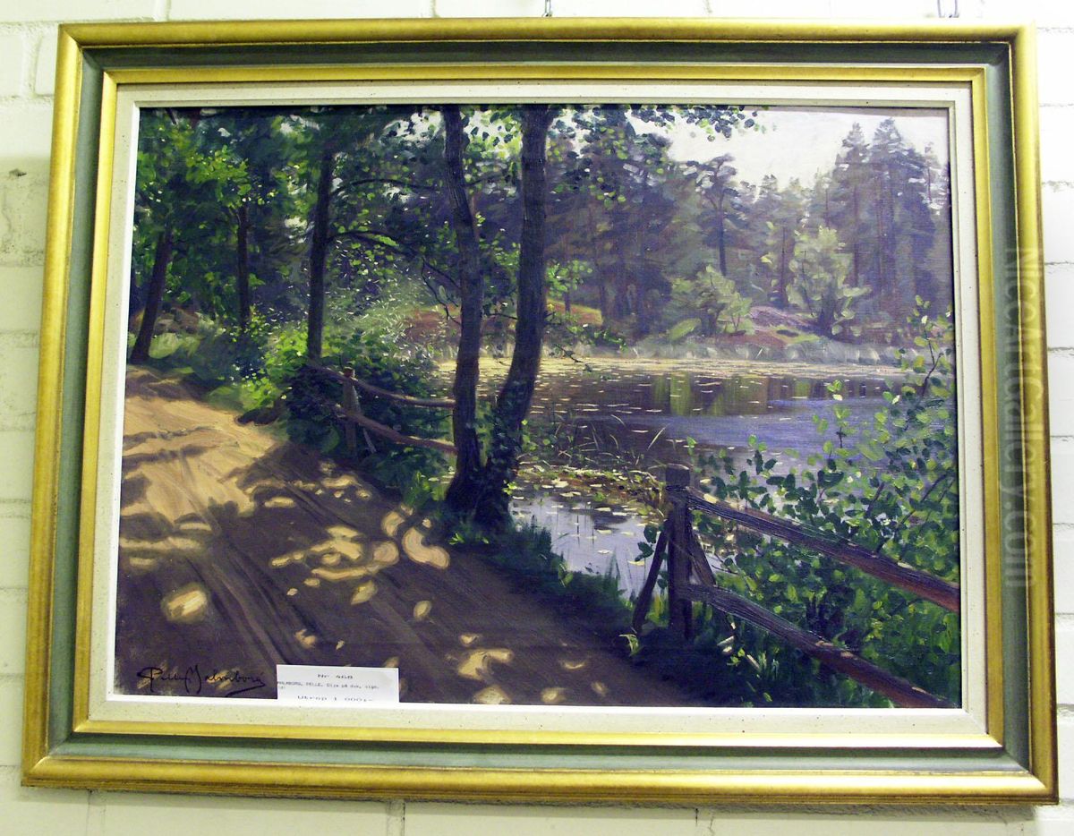 Insjo. Oil Painting by Pelle Malmborg