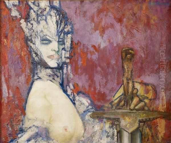 Salome Oil Painting by Pierre Amede Marcel-Beronneau