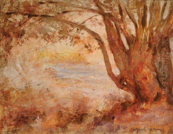 Paysage D'automne Oil Painting by Pierre Amede Marcel-Beronneau