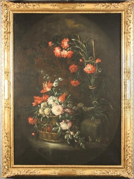 Nature Morte Con Fiori Oil Painting by Elisabetta Marchioni