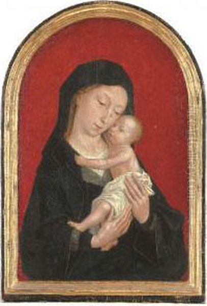 The Virgin And Child Oil Painting by Simon Marmion