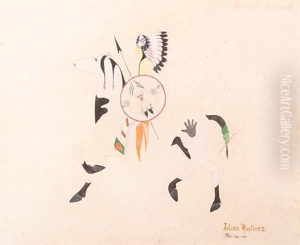 Untitled Oil Painting by Julian Martinez