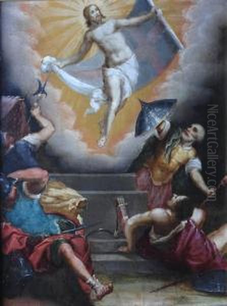 Resurrezione Oil Painting by (attr.) Mascagni, Donato (Fra Arsenio)