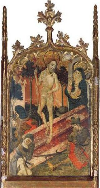 The Resurrection Oil Painting by Master Of The Pala Sforzesca