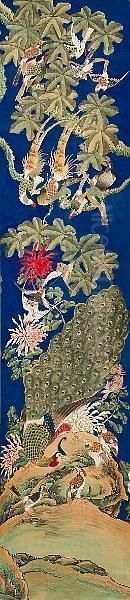 Late Qing Dynasty Oil Painting by Master Of The Twelve Apostles