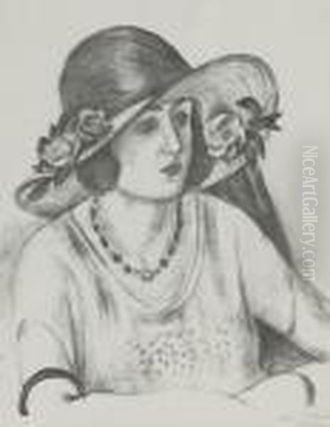 La Capeline De Paille D'italie Oil Painting by Henri Matisse