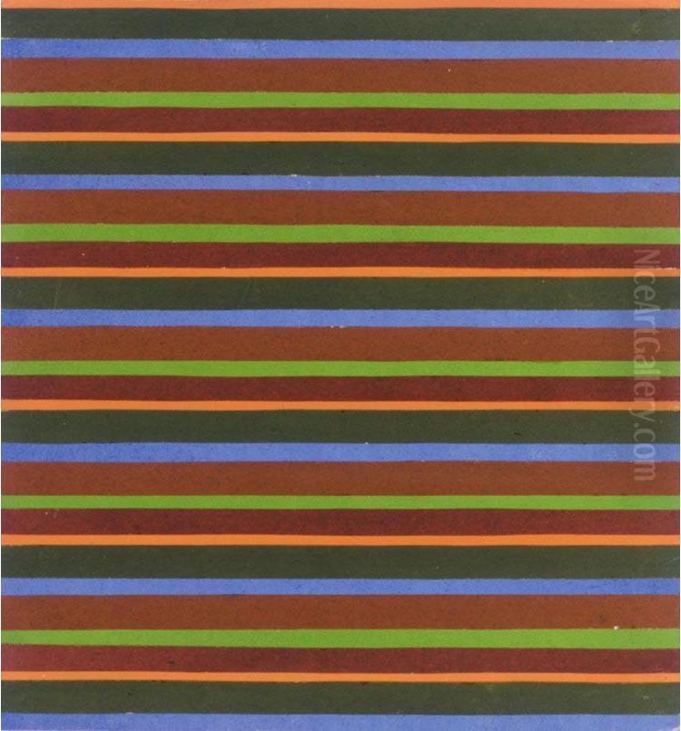 Untitled Oil Painting by Mikhail Matiushin